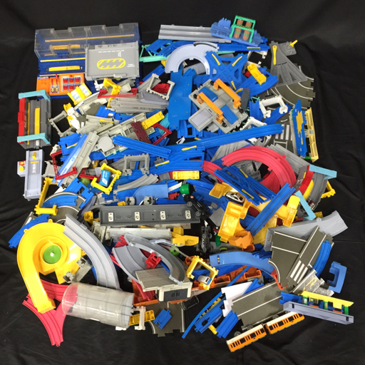 プラレール 大きなドームステーション 線路 直線 曲線 等 大量 まとめセット