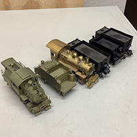 HOゲージ 蒸気機関車 テンダー車 まとめて